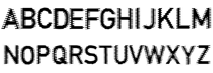 Connection Regular Font Litere mari