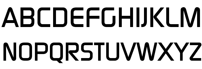 Continuum Medium フォント 大文字