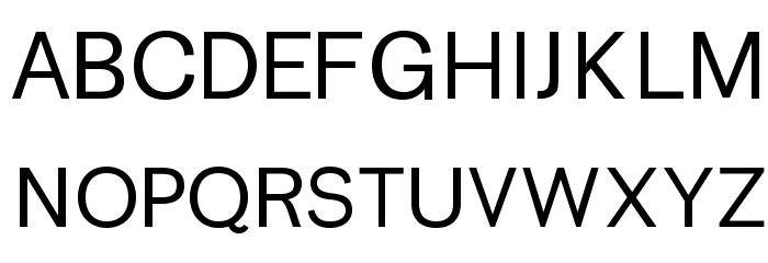 CothamSans Font Litere mari