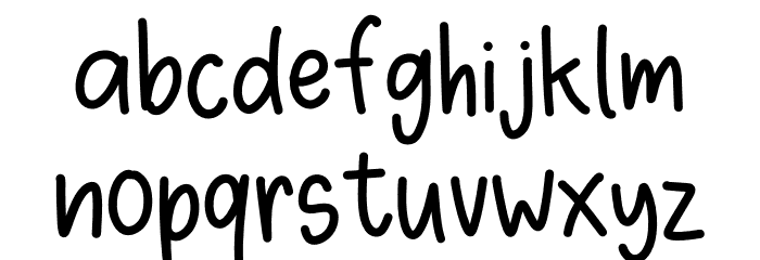 Craftsy Regular フォント 小文字
