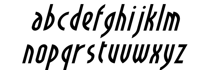Crichton Italic Caratteri MINUSCOLO