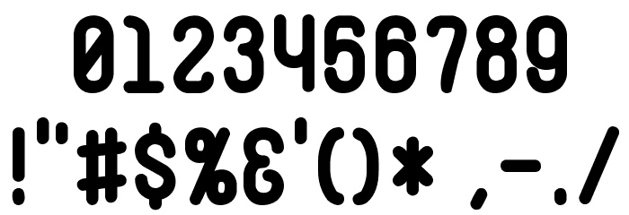 D3 Naturalism 字体 其它煤焦