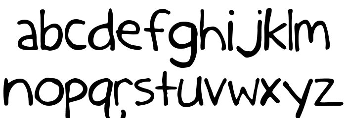 DCC-AnatoliaClasic Schriftart Kleinbuchstaben