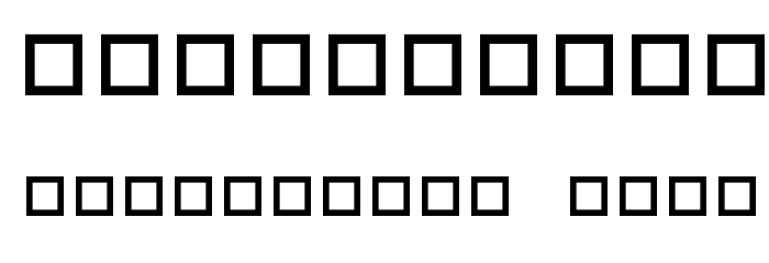Destiny's Gingerbread Dings Font OTHER CHARS
