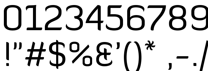 Diavlo Book Regular フォント その他の文字