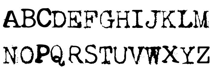 dislexiæ Font UPPERCASE