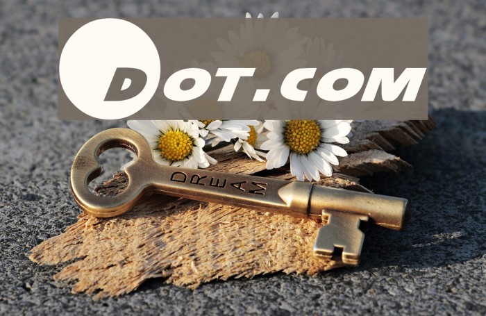 Dot.com フォント examples