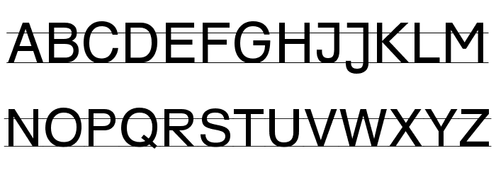 DR BY 2 Font Litere mari