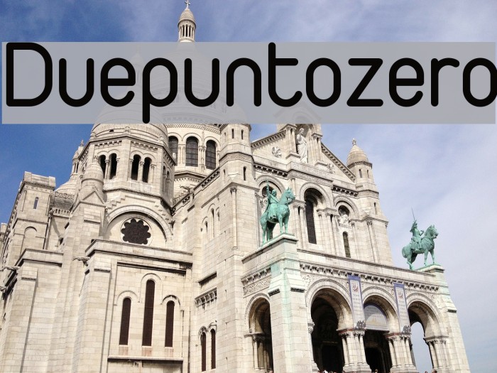 Duepuntozero Caratteri examples