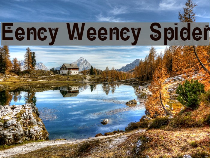 Eency Weency Spider Fuentes examples