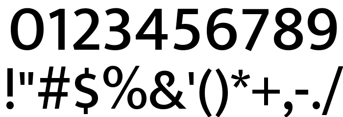 Ek Mukta Medium フォント その他の文字