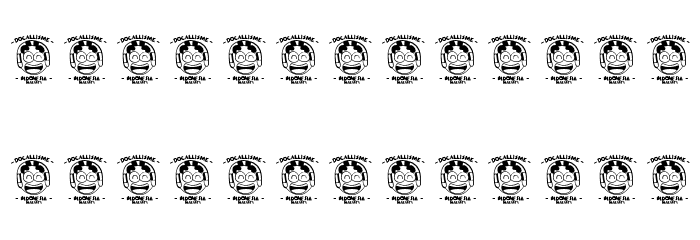ENJOY-BOY Font Litere mari