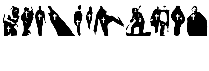 Exhumations Font OTHER CHARS