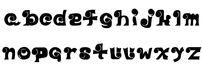 EYEfont フォント 小文字