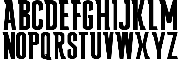 FALLING SKIES Font UPPERCASE