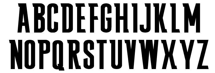 FALLING SKIES Font LOWERCASE