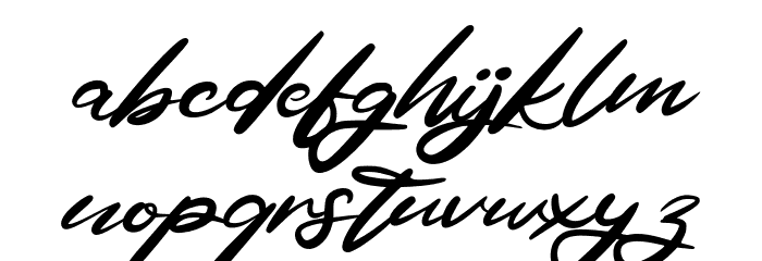 FabelaFREE フォント 小文字