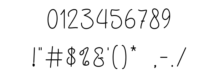 Fashion Signature-Personal use Font Alte caractere