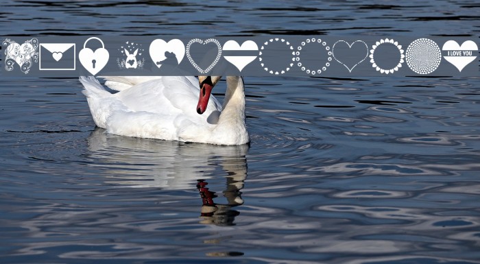 Font Hearts Love el harrak © el-harrak.blogspot.com Polices examples