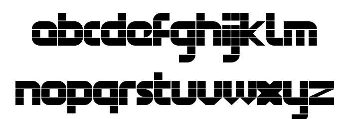 FontStruct Gothic Regular フォント 大文字