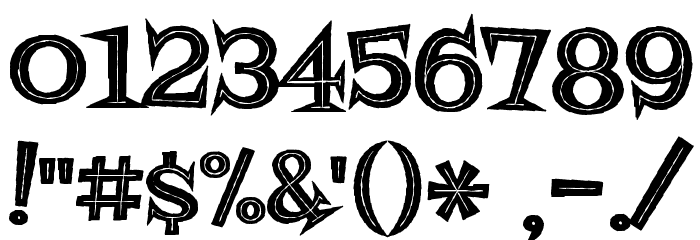 Fontdinerdotcom Jazz Dark Caratteri ALTRI CARATTERI