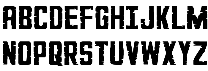 G.I. Incognito Expanded Schriftart Groß