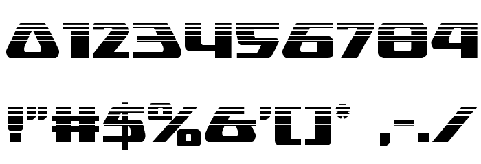 Global Dynamics Halftone Schriftart Anderer Schreiben