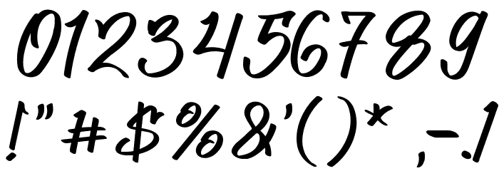 Gold-Jack Font OTHER CHARS