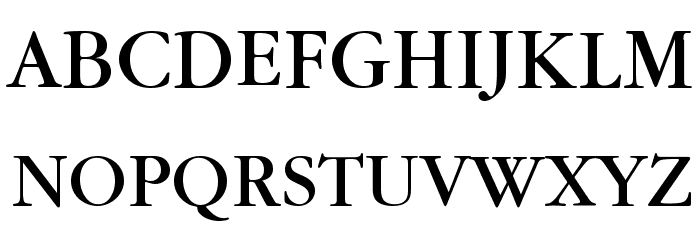 Gourmand Schriftart Groß