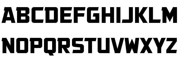 Government Agent BB Шрифта ВЕРХНИЙ