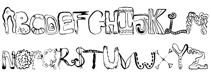 GreatMix 字体 大写