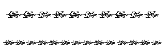 Green Latte Demo Font OTHER CHARS