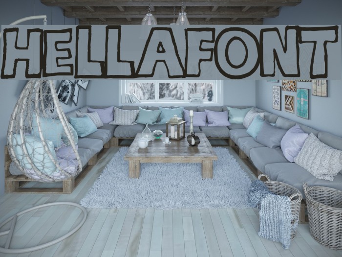 hellafont フォント examples