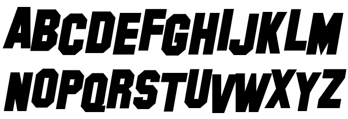 Hollywood Hills Bold Italic Font Litere mari