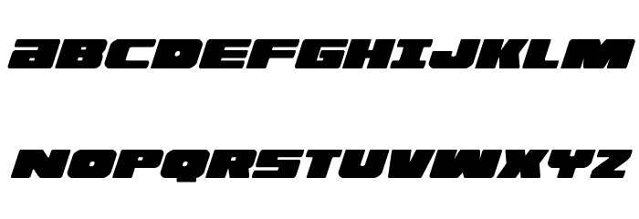 Illumino Extra-Condensed Italic Polices MAJUSCULES