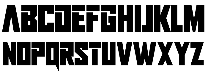 Infinite Darkness Schriftart Groß