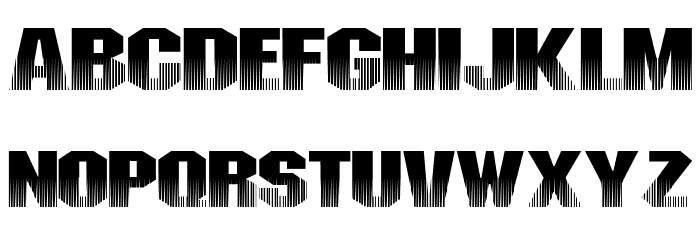 InvisibleKiller Font Litere mici