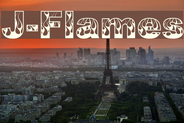 J-Flames Fonte examples