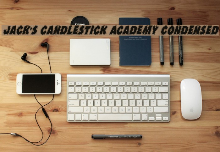 Jack's Candlestick Academy Condensed Polices examples