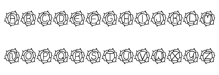 JI Sunflower Font LOWERCASE