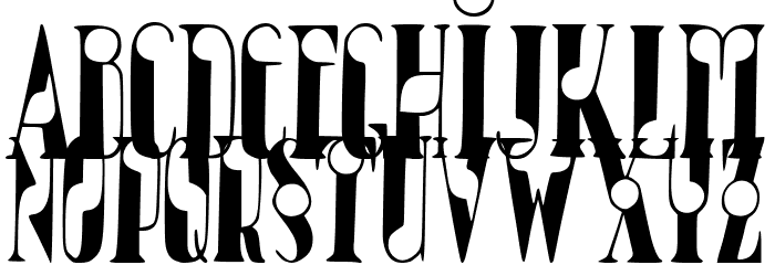 JMHBolitaCaps-Regular Font UPPERCASE