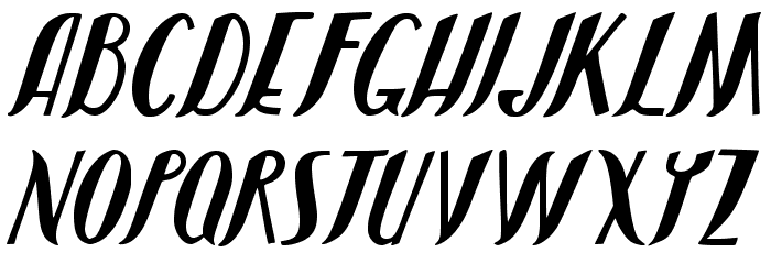 JMHShadow-Regular Font UPPERCASE