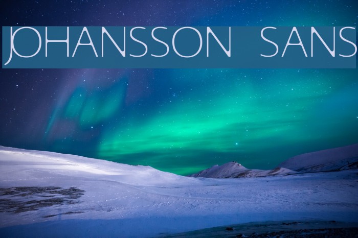 Johansson Sans Fuentes examples