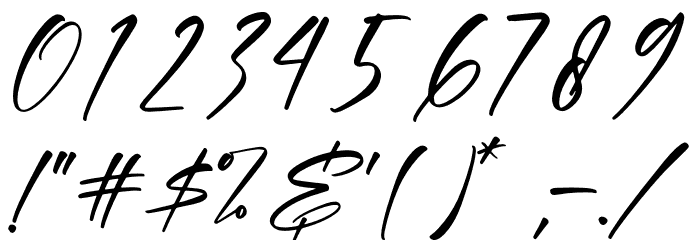 Jonathan Hetegral Font OTHER CHARS