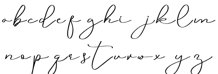 Julaika Font LOWERCASE