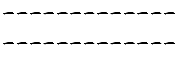 Kanji J फ़ॉन्ट लोअरकेस