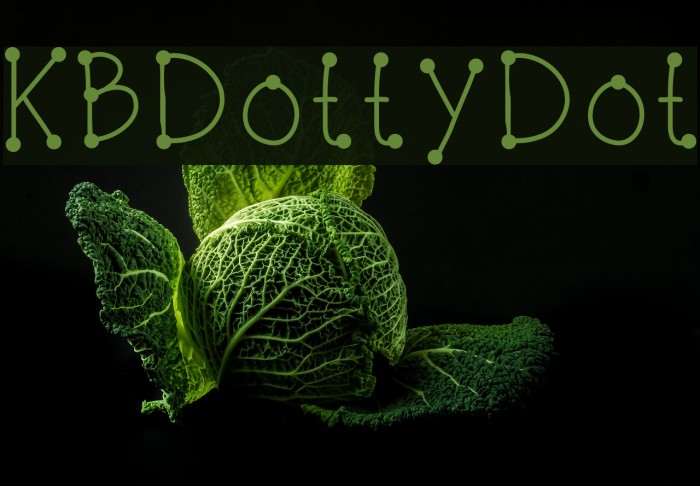 KBDottyDot Шрифта examples