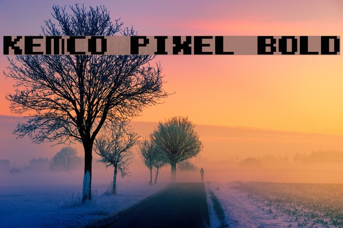 Kemco Pixel Bold لخطوط تنزيل examples