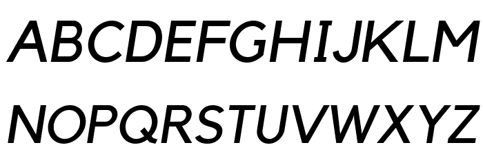 Kollektif Italic Fuentes MAYÚSCULAS