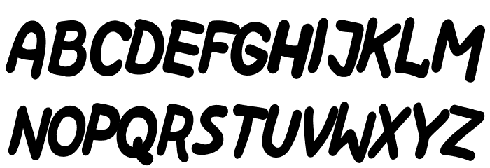 Kreskwka Pochya フォント 大文字